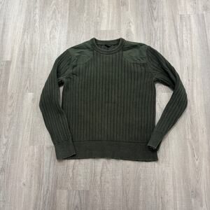 Patagonia Sweater Men's Medium Green Fog Cutter Pullover Army Military 50580
